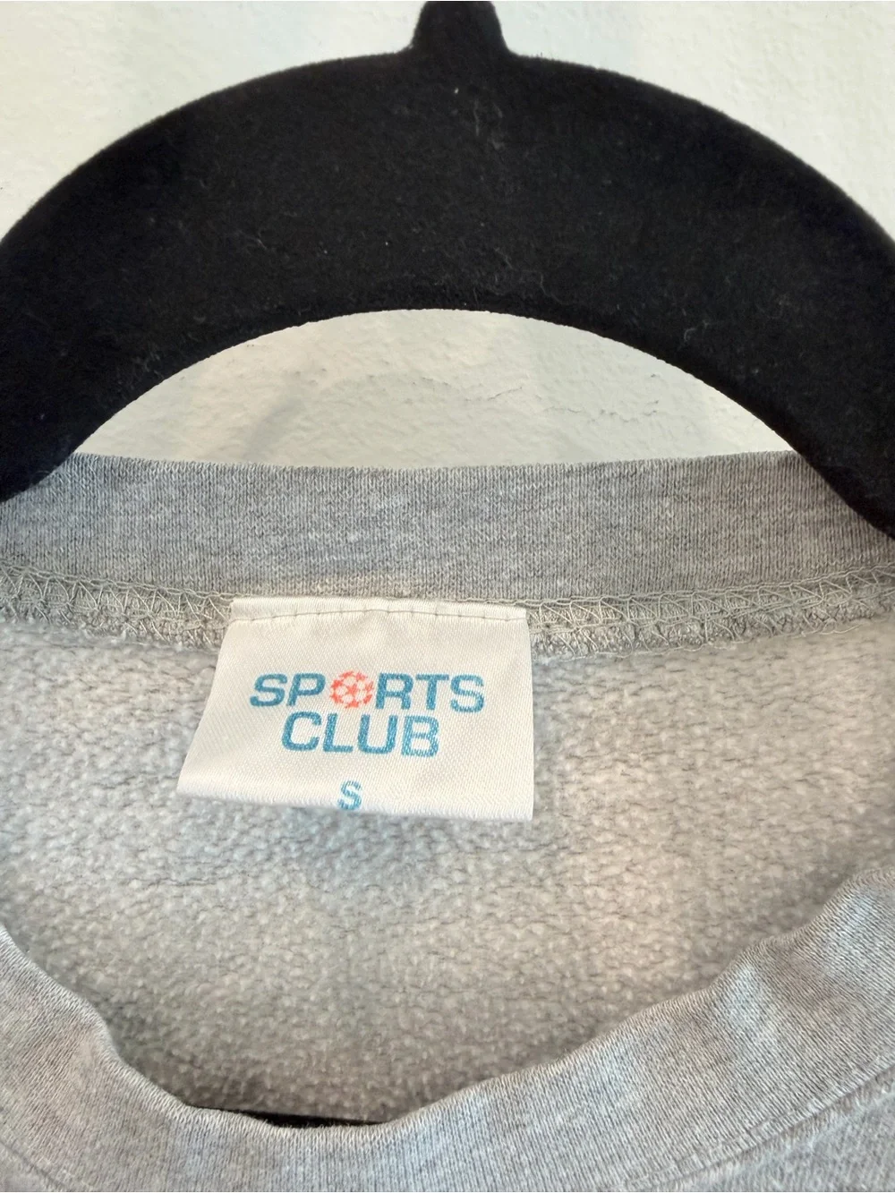 London England Grey Crewneck Sweater - Sports Club - Size Small